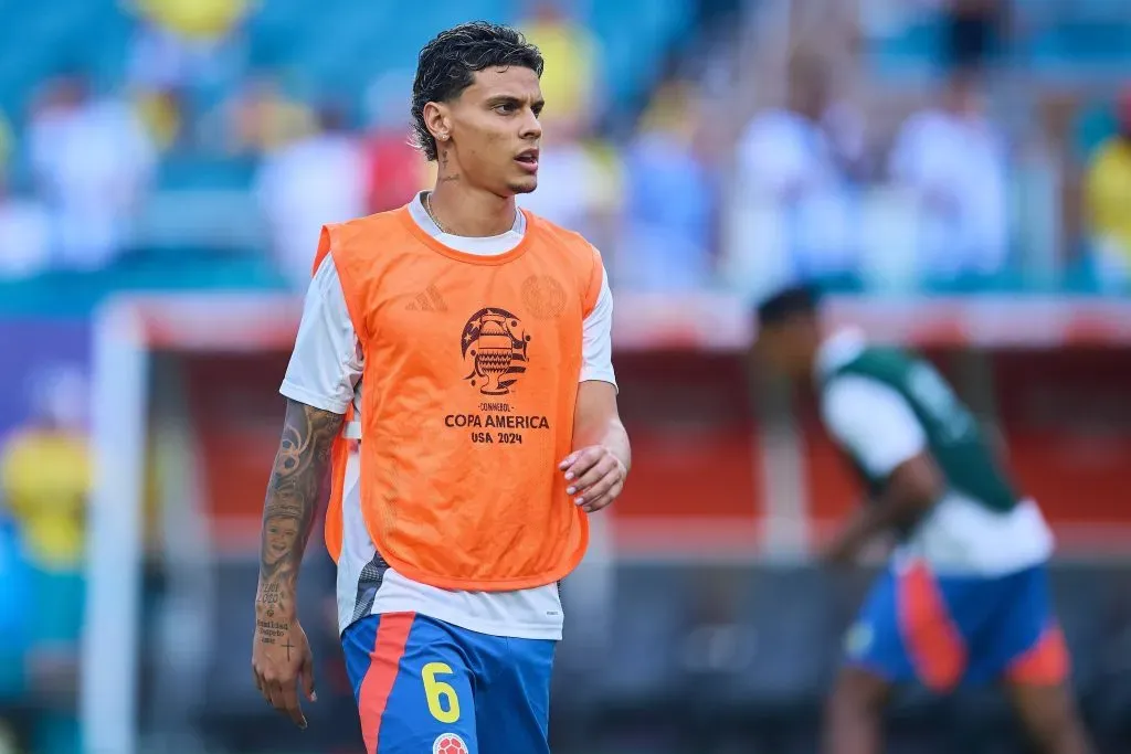 Richard Ríos con la Selección Colombia. Foto: Imago.