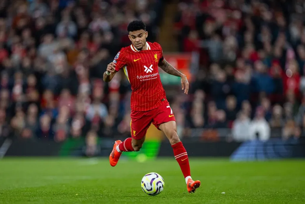 Luis Díaz, en el partido contra Chelsea por la Fecha 8 de la Premier League. / IMAGO.