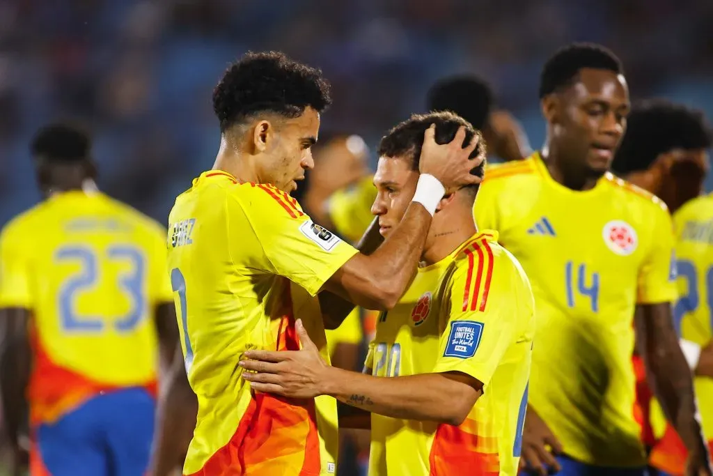 Juan Fernando Quintero con Colombia. Foto: Ernesto Ryan/Getty Images.