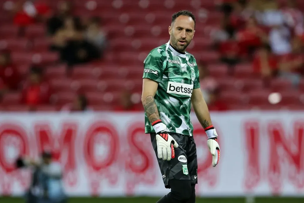 David Ospina de Atletico Nacional en la Copa CONMEBOL Libertadores. Foto: Pedro H. Tesch/Getty Images.