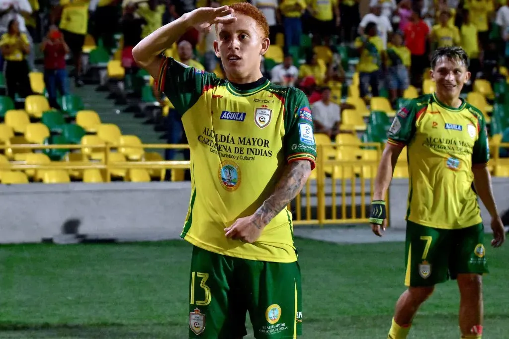 Juan José Ramírez con Real Cartagena. Foto: VizzorImage / Javier García Salcedo.