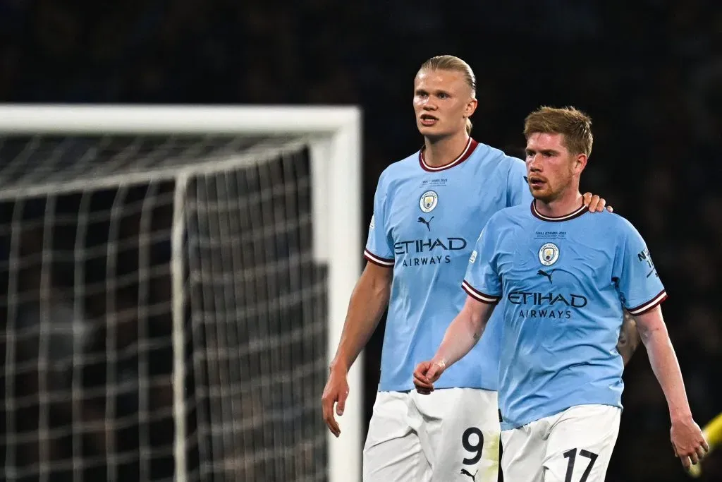 Erling Haaland and Kevin De Bruyne