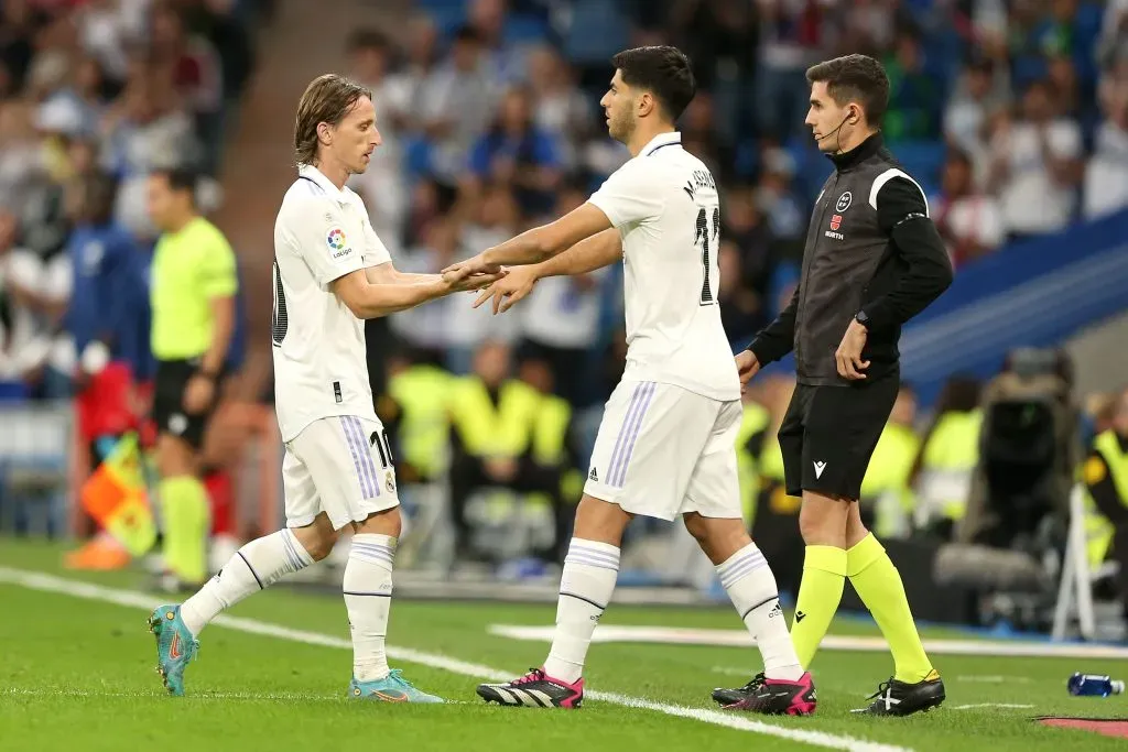 Luka Modric y Marco Asensio podrían despedirse del Real Madrid el 4 de junio vs. Bilbao. Getty Images.