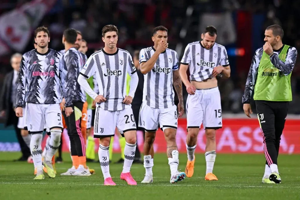 BOLOGNA, ITALY – APRIL 30: Fabio Miretti of Juventus looks dejected after the Serie A match between Bologna FC and Juventus at Stadio Renato Dall’Ara on April 30, 2023 in Bologna, Italy. (Photo by Alessandro Sabattini/Getty Images)