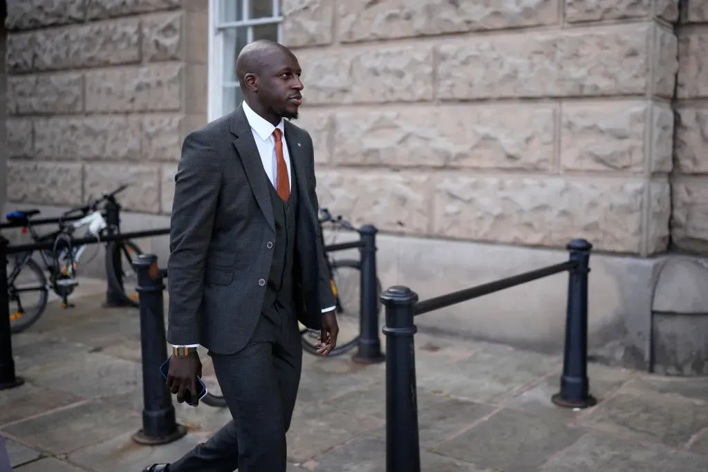 Benjamin Mendy fue absuelto de sus cargos (Photo by Christopher Furlong/Getty Images)