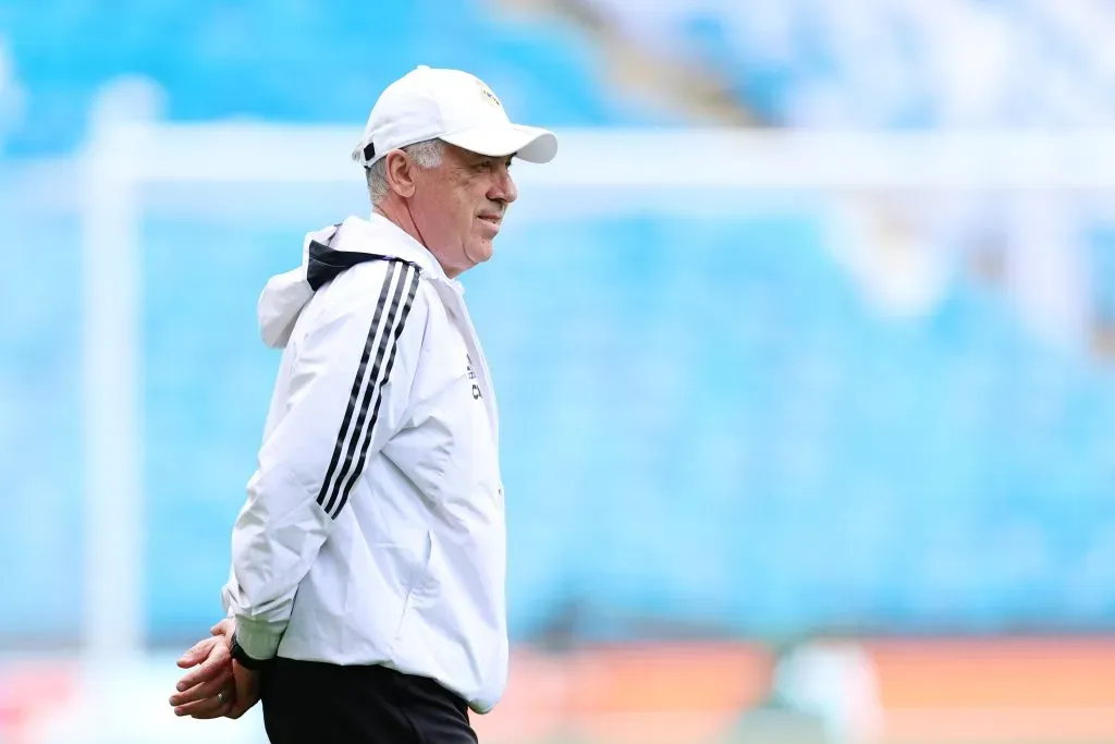 Carlo Ancelotti prepara al equipo en esta pretemporada (Photo by Clive Brunskill/Getty Images)