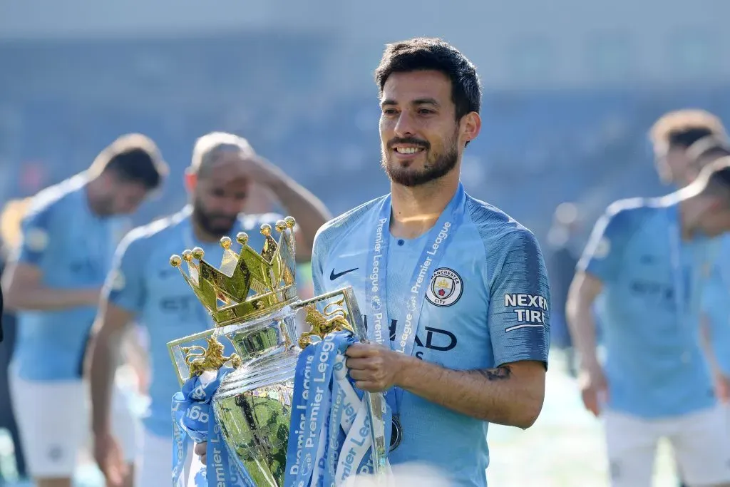 David Silva es una de las máximas leyendas del Manchester City (Photo by  Shaun Botterill/Getty Images)