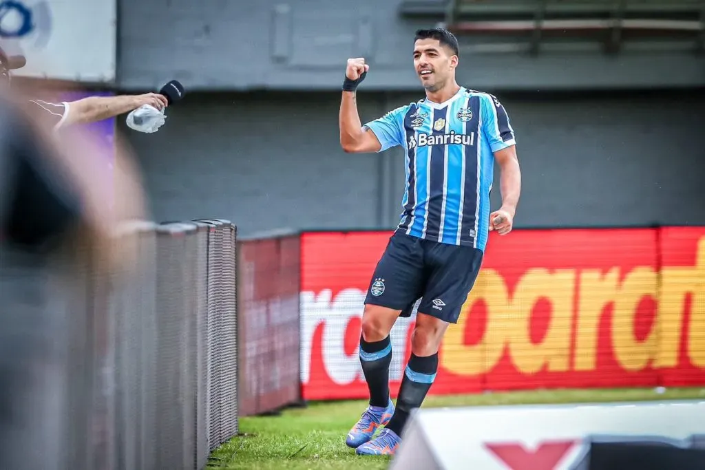 El contrato de Luis Suárez con Gremio vence en diciembre de 2024. @Gremio