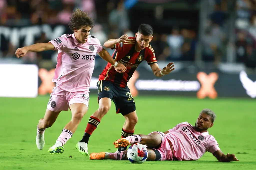 Josef Martínez en el Inter Miami vs. Atlanta United por la Leagues Cup. Getty Images.