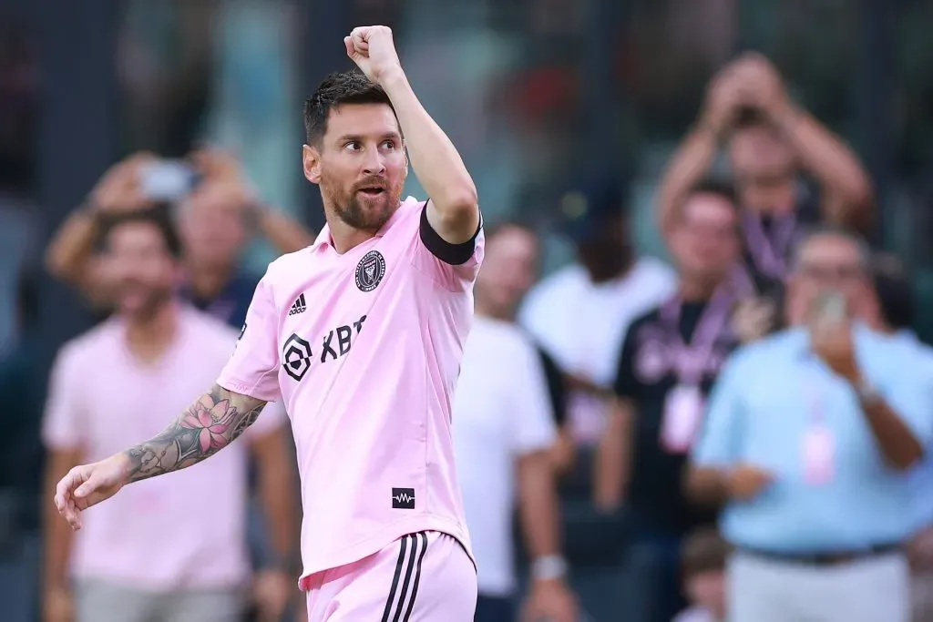 Lionel Messi firmó un contrato con el Inter Miami que vence en diciembre del 2025. Getty Images.