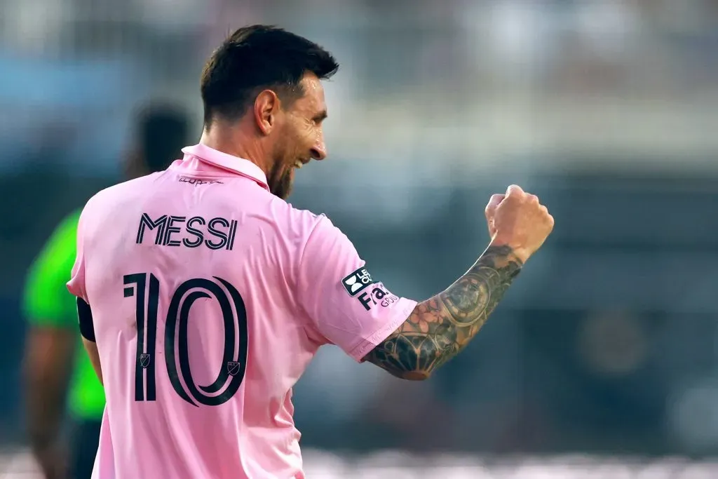 No hay stock de la ’10’ de Lionel Messi del Inter Miami. Getty Images.