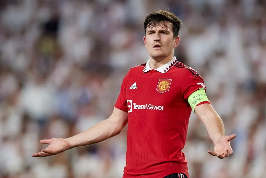 Harry Maguire deja el Manchester United (Photo by Fran Santiago/Getty Images)
