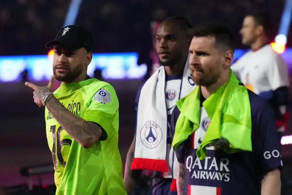 Neymar, Lionel Messi (IMAGO / Icon Sportswire)