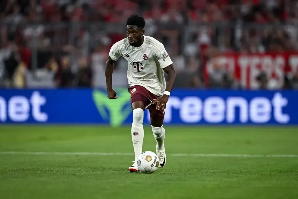Alphonso Davies es el apuntado por el Real Madrid para suplantar a Ferland Mendy. Getty Images.