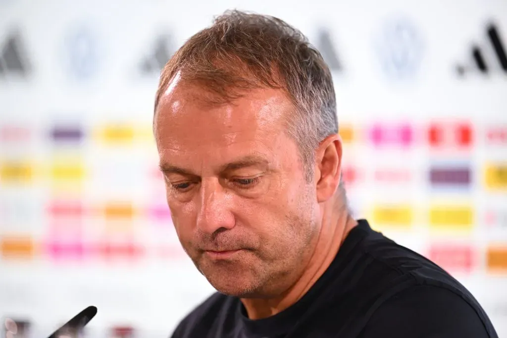Hansi Flick fue destituido de su cargo como entrenador de la Selección de Alemania. Getty Images.