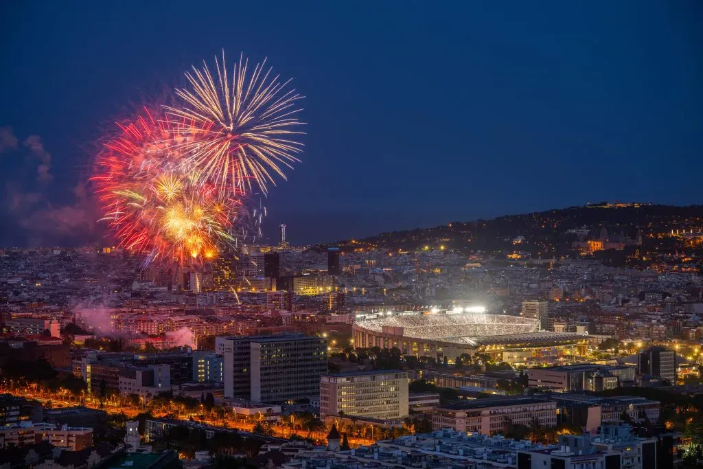 Barcelona quiere tener su fiesta de inauguración del Mundila 2030. Getty Images.