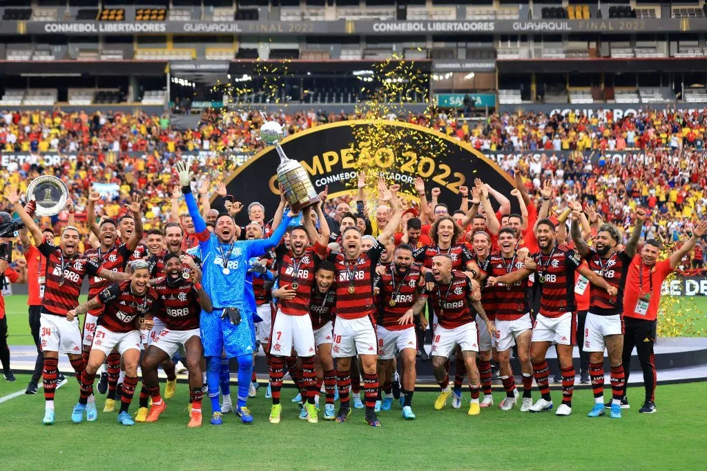 Flamengo en 2022 fue el último campeón de la Copa Libertadores.