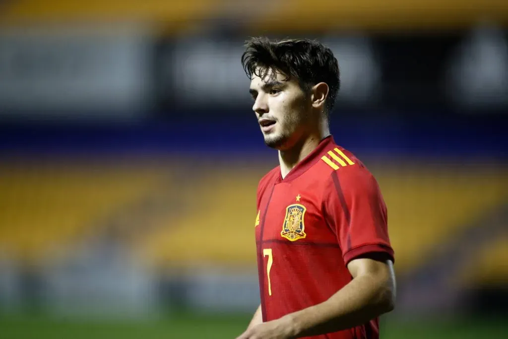 Brahim Díaz representando a España en el Europeo Sub-21 de 2020 (IMAGO / ZUMA Wire)