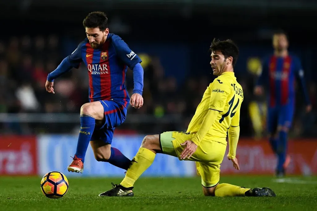 Lionel Messi en el FC Barcelona. Una imagen que cada vez es más difícil volver a ver. Getty Images.