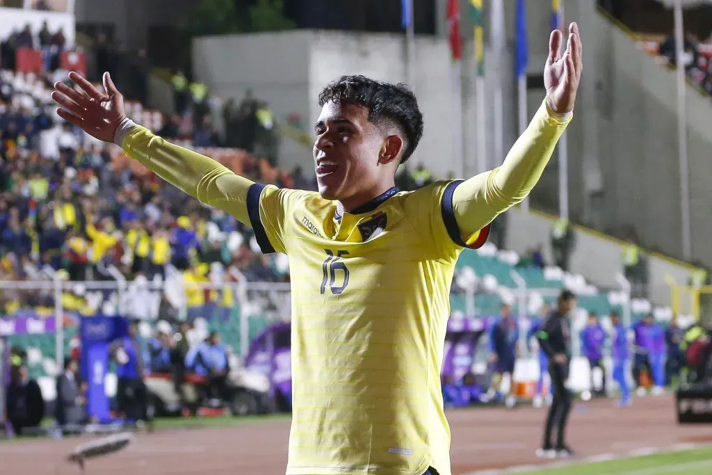 Kendry Páez puso el único gol del primer tiempo y mandó a Ecuador adelante en el entretiempo. (FOTO: GettyImages)