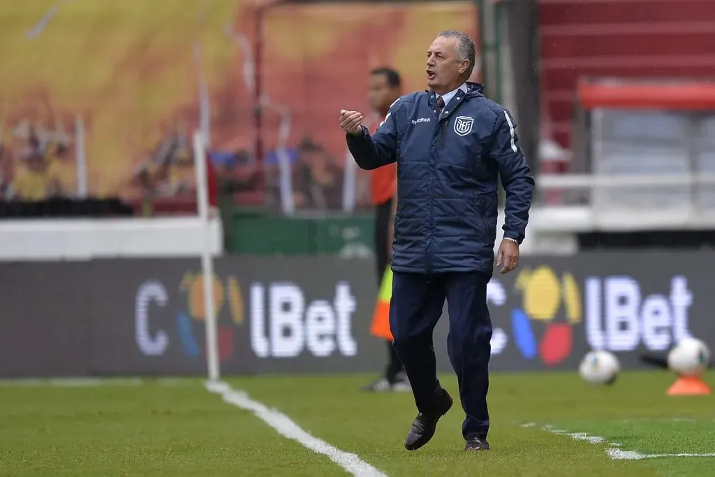 Gustavo Alfaro fue DT de la Selección de Ecuador desde el 2020 hasta el 2022, llevando a ‘La Tri’ al cuarto mundial de toda su historia. (FOTO: GettyImages)