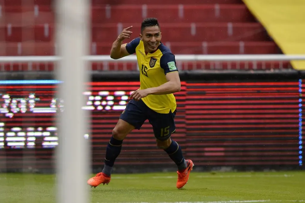 Ángel Mena le marcó el segundo gol a Colombia en aquella goleada histórica de 6×1. (FOTO: GettyImages).