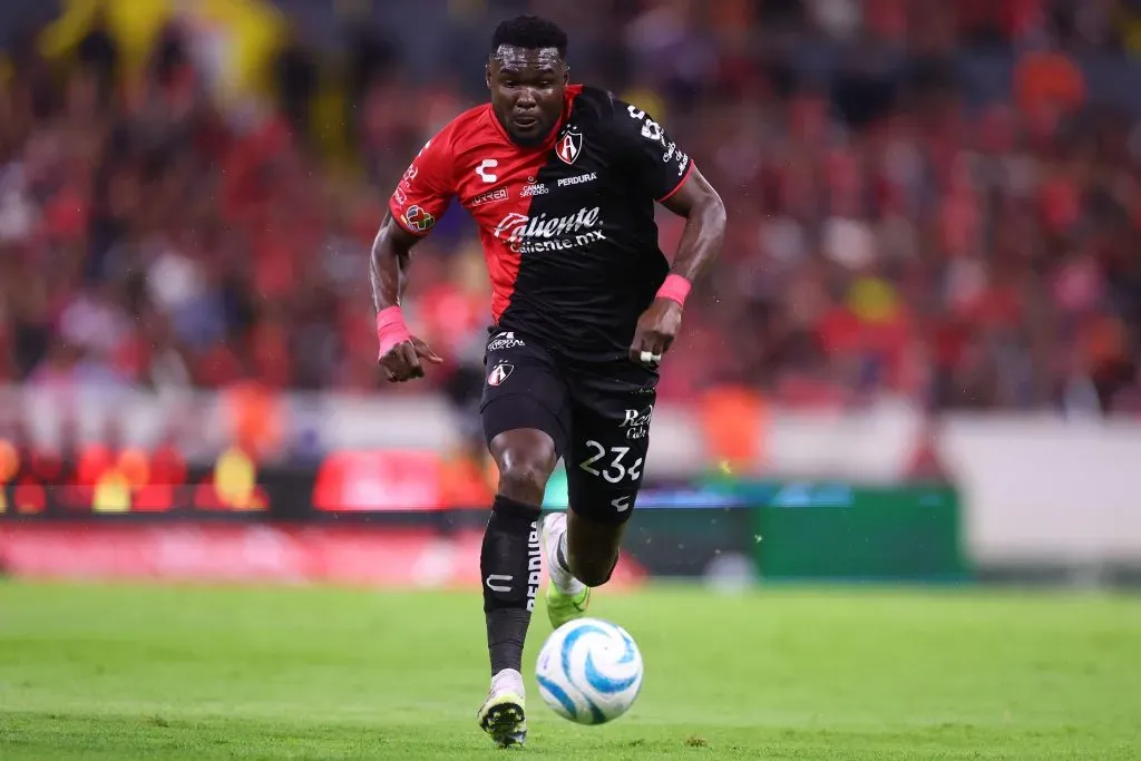 Jordy Caicedo llegó a su séptimo gol con la camiseta de Atlas en este 2023. (FOTO: GETTYIMAGES)