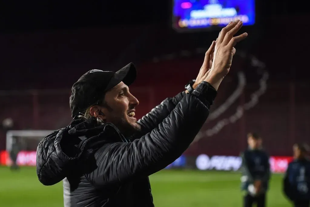 Luis Zubeldía buscará en la final de la Copa Sudamericana ganar su primer título con Liga de Quito y también su primer trofeo como DT profesional. (FOTO: GettyImages)