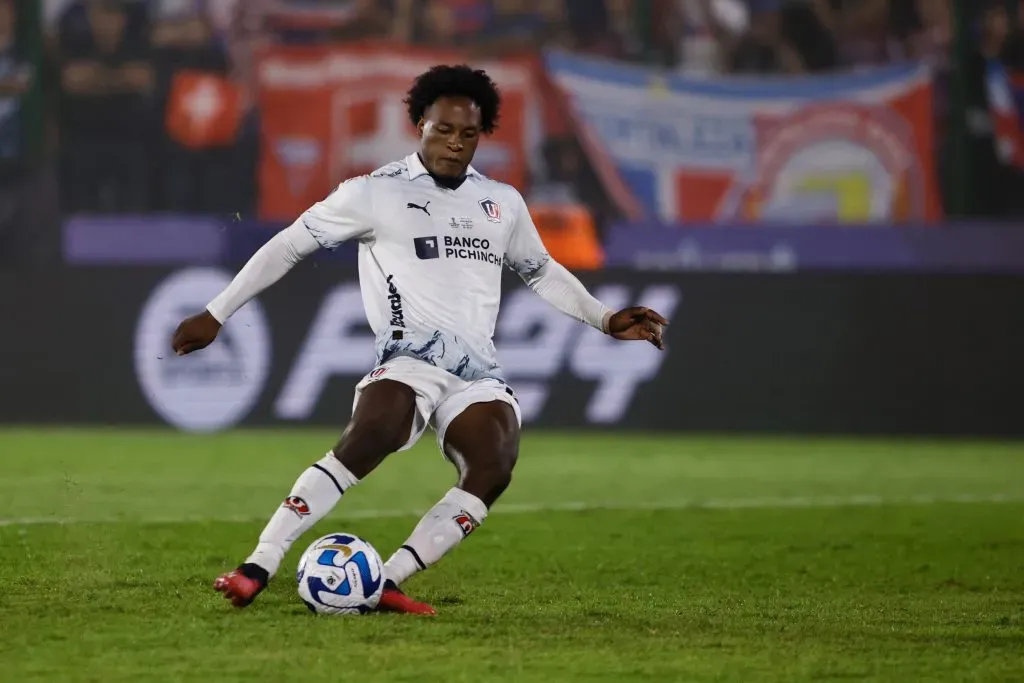 En la Copa Sudamericana, Jhojan Julio jugó 12 partidos con Liga de Quito en los cuales marcó 3 goles y dio 2 asistencias. (Foto: GettyImages)