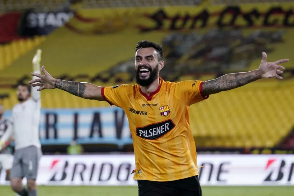 Gonzalo Mastriani llegó a Barcelona SC en 2021 y terminó siendo clave para que los ecuatoriano lleguen a la semifinal de la Copa Libertadores. (FOTO: GettyImages)