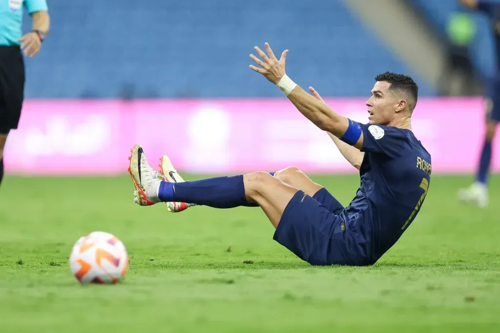Cristiano Ronaldo llegó a la Liga de Arabia Saudita a inicios de este 2023 y su fichaje le abrió la puerta a otros jugadores como Sadio Mané, Neymar, Benzema, entre otros (Foto: GettyImages)