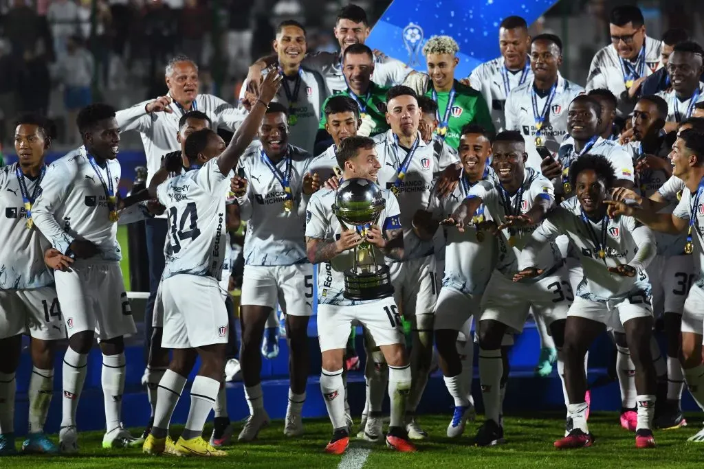 Liga de Quito se coronó campeón de la Copa Sudamericana y consiguió su quinto título internacional y el octavo para Ecuador. (Foto: GettyImages)