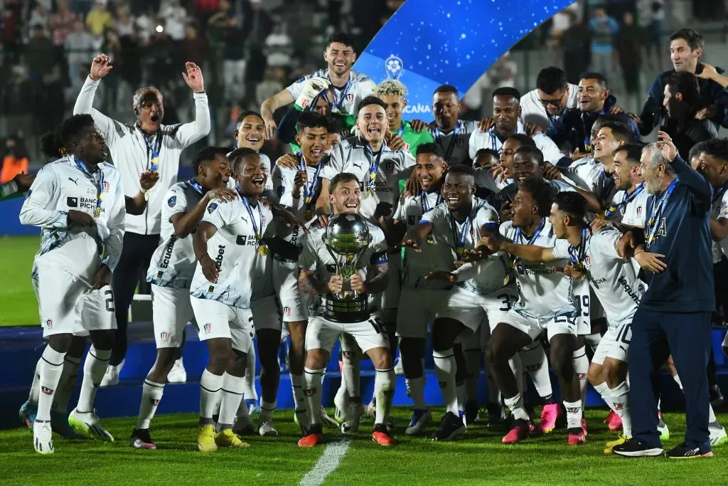 Liga de Quito se coronó campeón de la Copa Sudamericana en este 2023 y jugará la Recopa Sudamericana para 2024. (Foto: GettyImages)