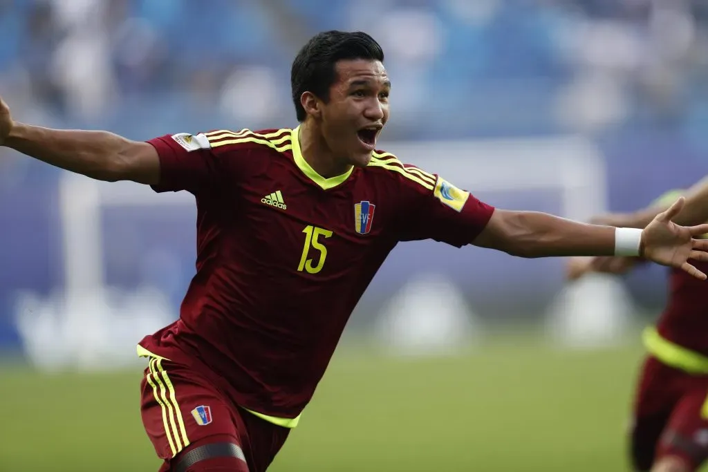Esta temporada, a Samuel Sosa lo convocaron varias veces a la Selección de Venezuela. Foto: EFE.