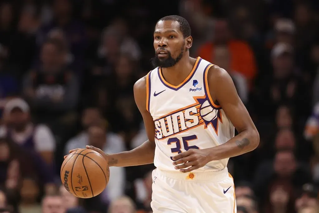 Kevin Durant, figura de Phoenix Suns. (Foto: Getty)