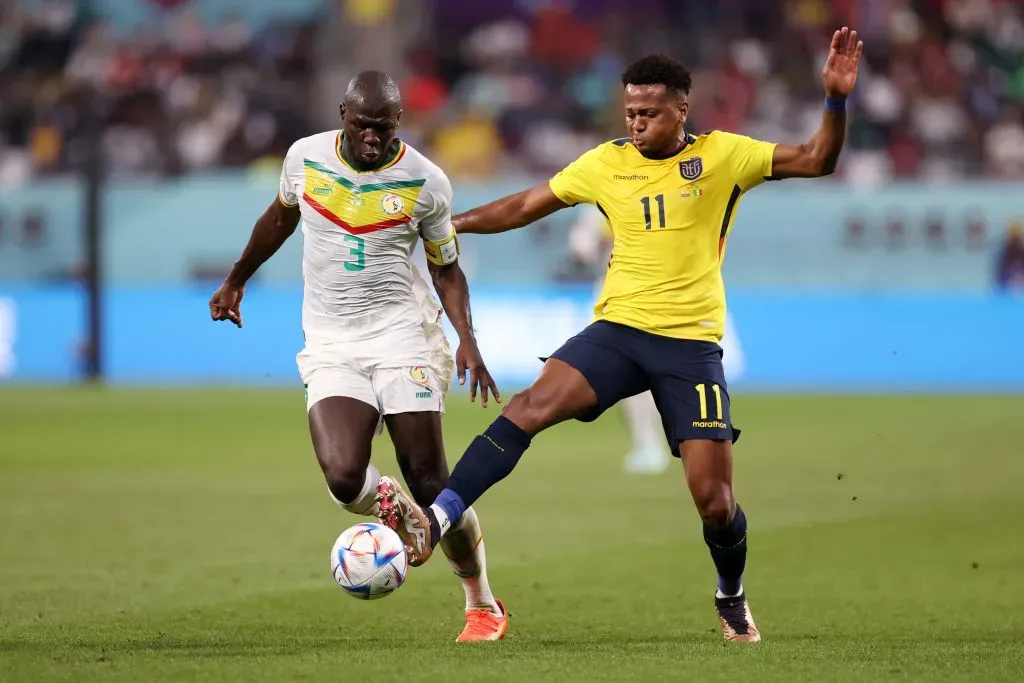 Michael Estrada fue uno de los jugadores de la Selección de Ecuador que fue a la Copa del Mundo Qatar 2022. Foto: Getty.