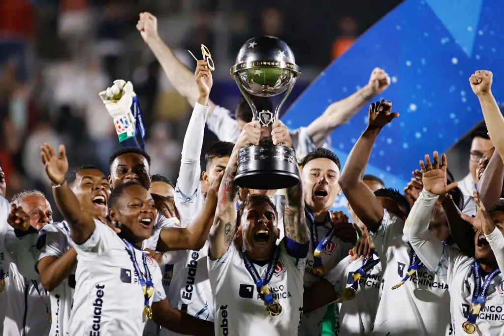 Liga de Quito viene de ganar la Copa Sudamericana 2023. Foto: Getty.