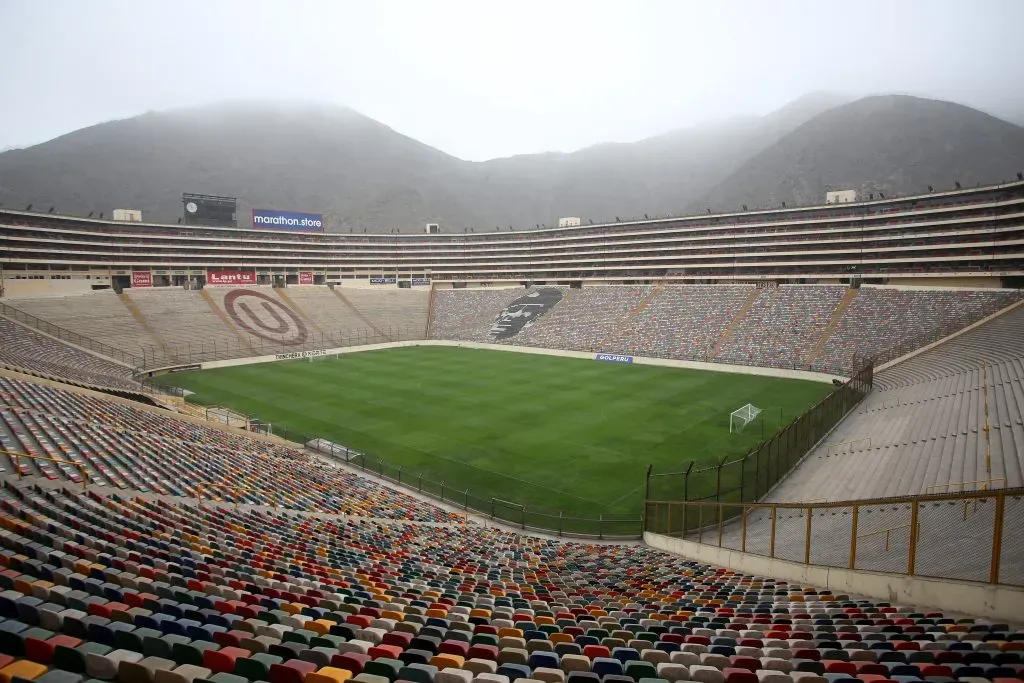 Estadio Monumental “U” en la previa de partidos. (Foto: Getty).