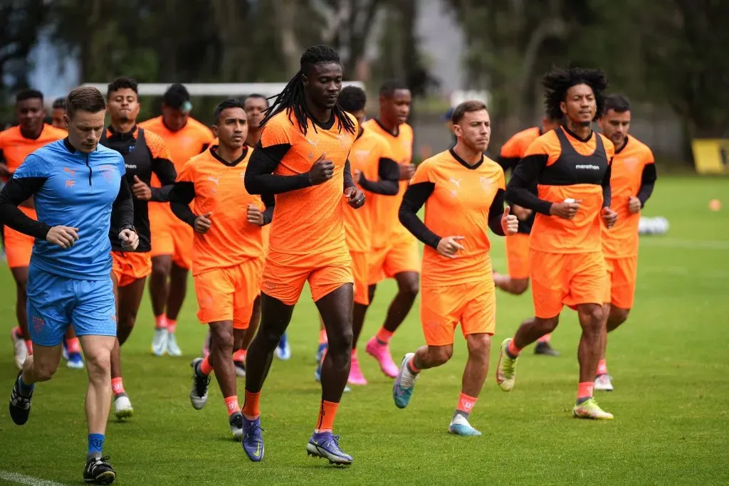 Liga de Quito vuelve a los entrenamientos para el 2024 pensando en Recopa Sudamericana. Foto: LDUQ Oficial.