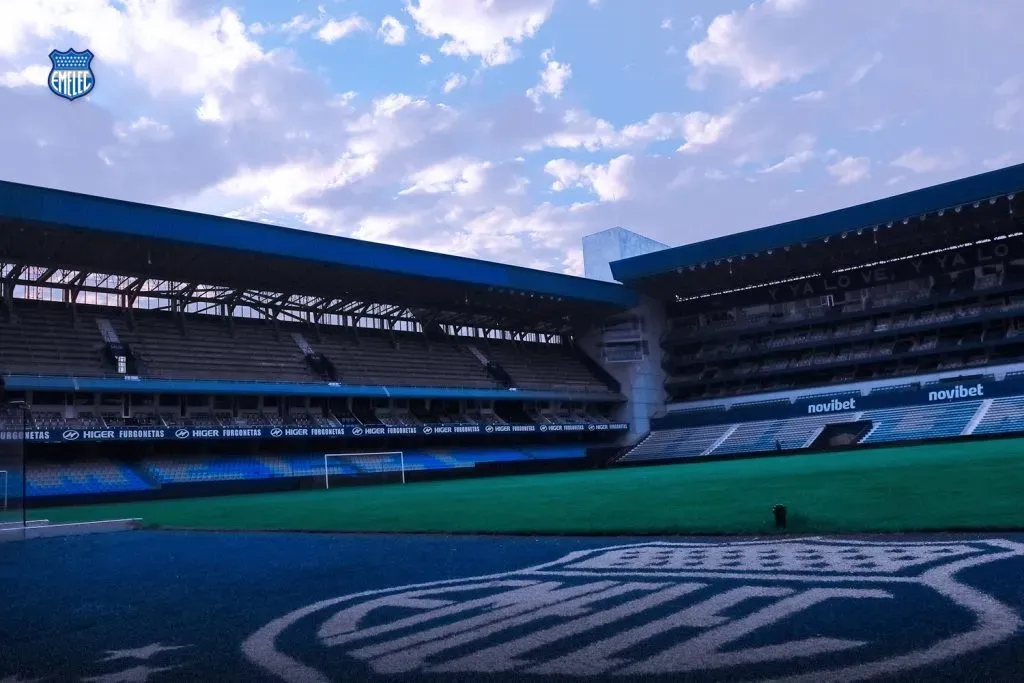 Emelec presentará a Cristhian Noboa en el Capwell este 25 de enero. (Foto: @CSEmelec)