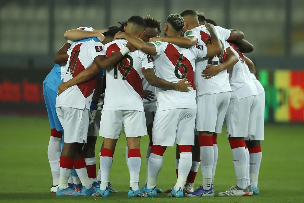 Grupo de seleccionados peruanos previo partido por Eliminatorias. (Foto: Getty).