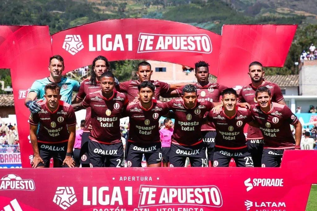 Universitario de Deportes formó así la última vez. (Foto: Liga 1).