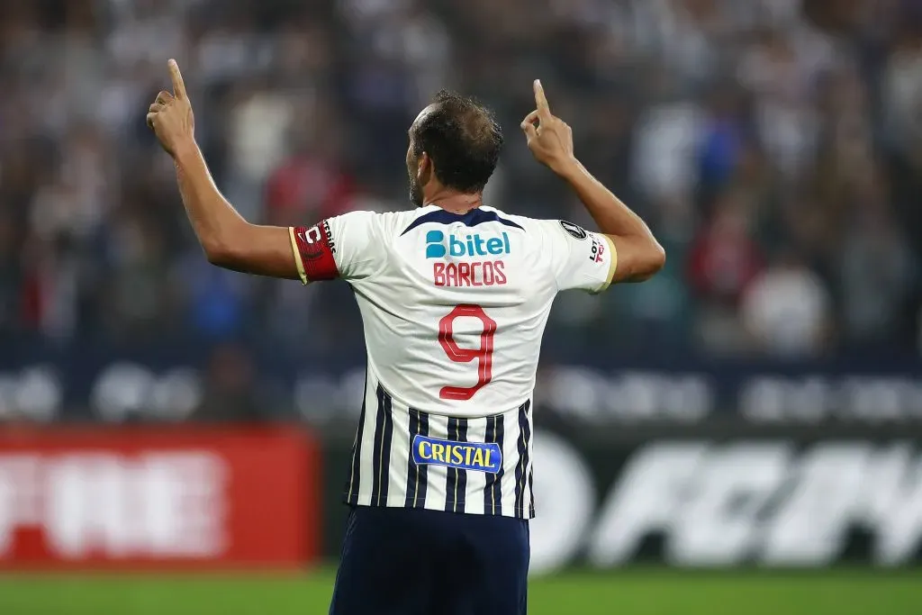 Hernán Barcos en la presente Copa Libertadores 2024. (Foto: IMAGO).