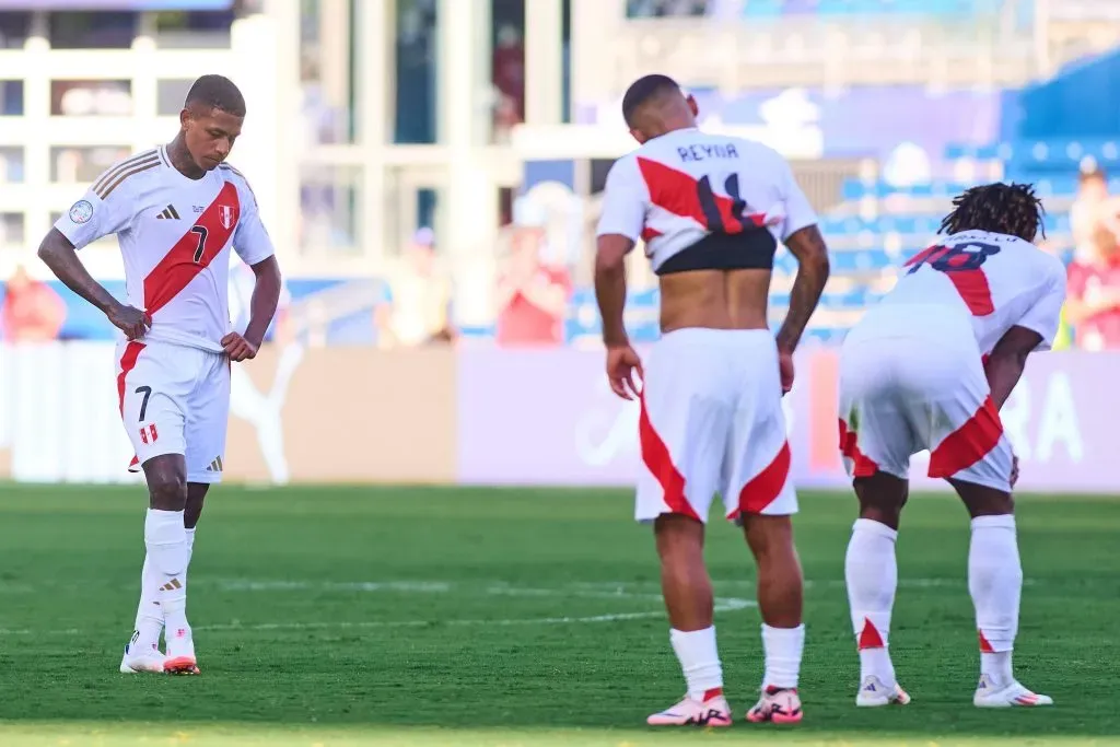 Selección Peruana en el partido contra Canadá. (Foto: IMAGO).