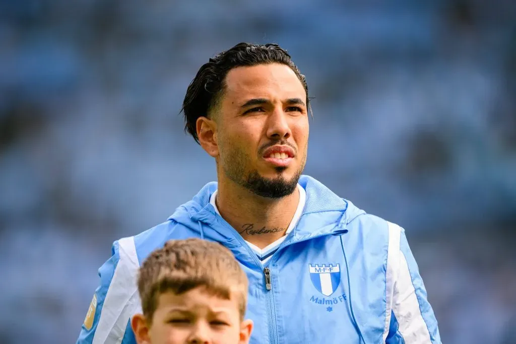 Sergio Peña jugando con Malmö. (Foto: IMAGO)