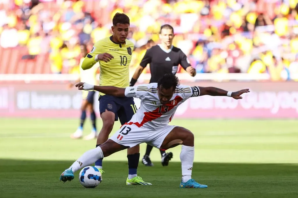 Kendry Páez jugó ante Perú. (Foto: GettyImages)