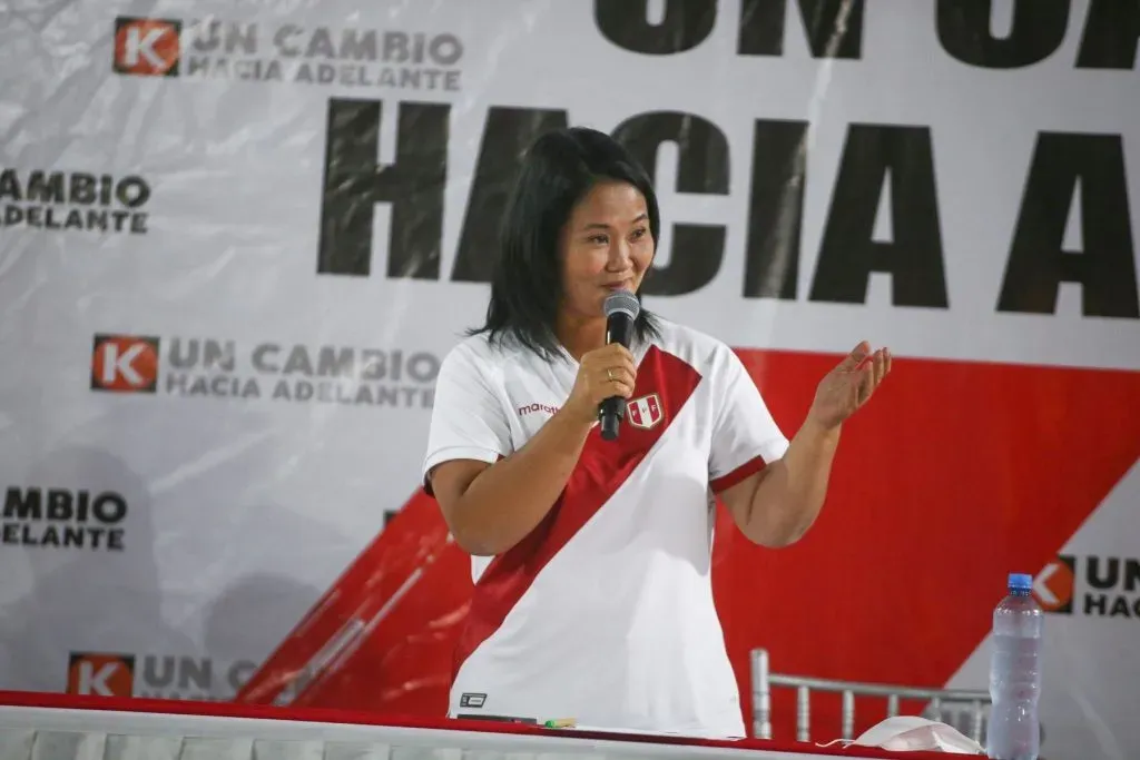 Keiko Fujimori, hija de Alberto Fujimori.