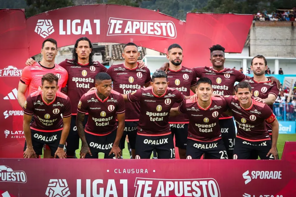 Así formó Universitario de Deportes en la Liga 1 contra Comerciantes Unidos. (Foto: Universitario de Deportes).