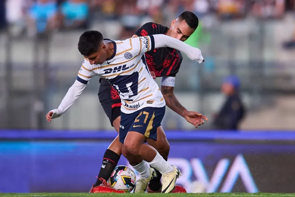 Piero Quispe jugando contra Tijuana. (Foto: IMAGO).