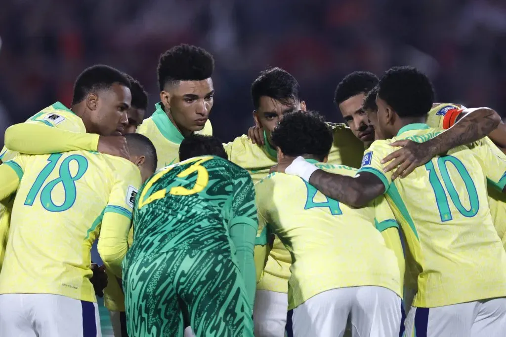 Selección Brasileña en el partido contra Chile. (Foto: IMAGO).